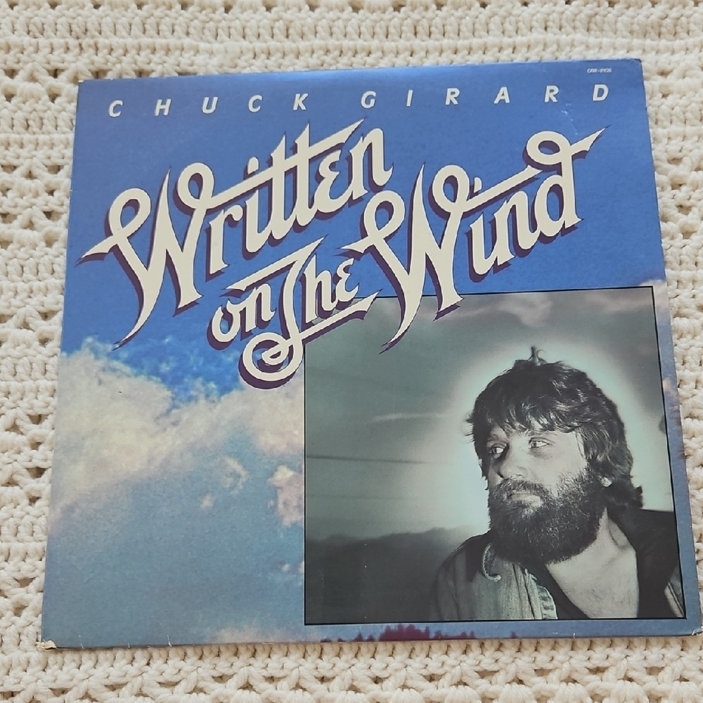 Vintage | 1977 Chuck Girard 'Written on the Wind' Vinyl Record Album
